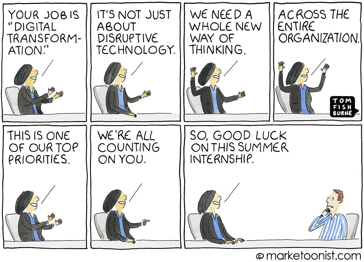 Intern Cartoon